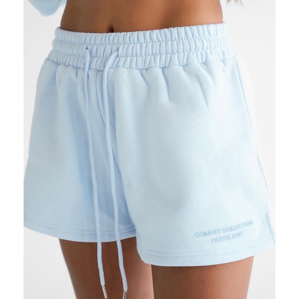 Pastel Blue Plus Size Comfrt 3X Limited Edition Shorts Lounge Preppy Athlesuire